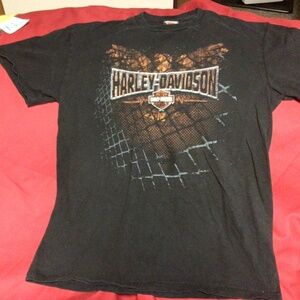 HARLEY-DAVIDSON Red Deer tshirt